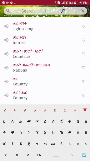 Amharic Dictionary - Translate screenshot 2