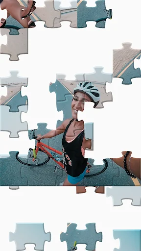 Jigsaw puzzle selfie cam simpl