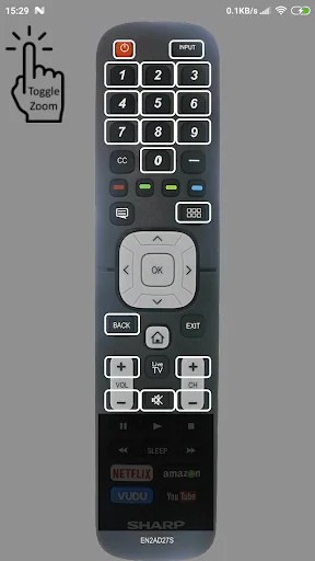 SHARP TV IR SIMPLE NO SETTINGS