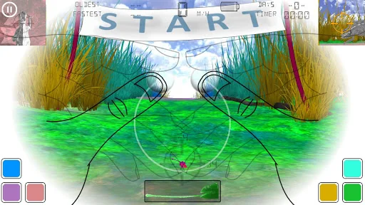 Chameleon race 3D Simulator