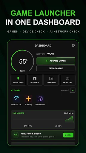 Game Mode: Launcher & HUD