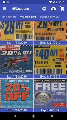 Coupons for Harbor Freight screenshot 2