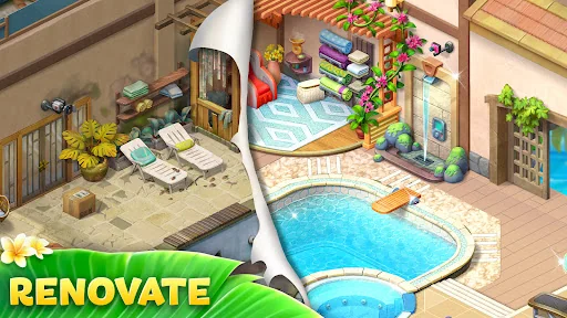 Hawaii Match-3 Mania: Design screenshot 3