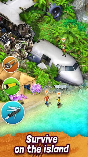 Survivors: Match 3・Lost Island screenshot 3