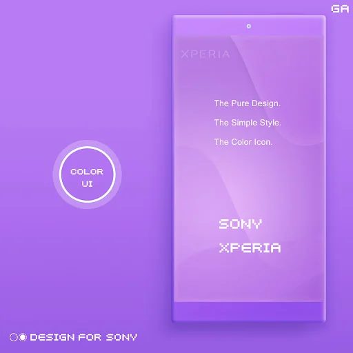 COLOR™ XPERIA | Theme A PURPLE