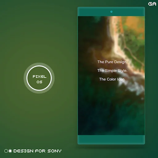 Pixel N Theme - XPERIA ON™