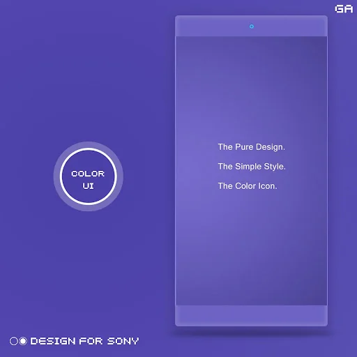 GA™ Theme | PURPLE - Xperia