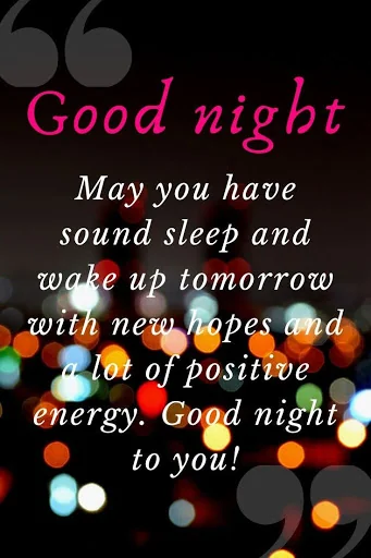 Good Night Messages Love Image