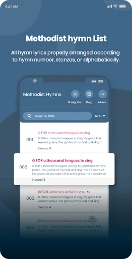 Methodist Hymn Book with Tunes screenshot 1