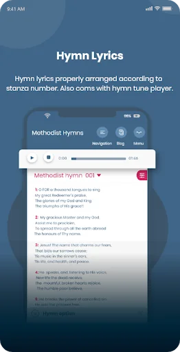 Methodist Hymn Book with Tunes screenshot 2