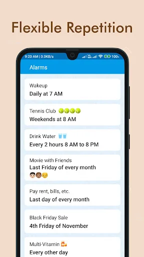 Galarm - Alarms and Reminders screenshot 4