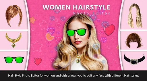 Women Hairstyle Photo Editor