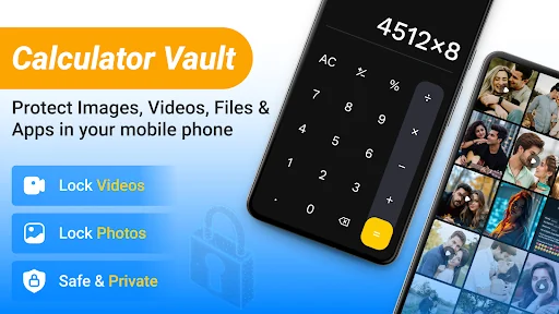 Calculator: Photo Vault, Video