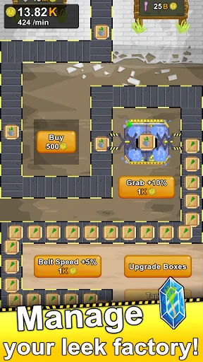 Leek Factory Tycoon: Idle Game