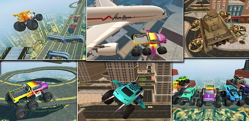 Flying Truck Pilot Driving 3D