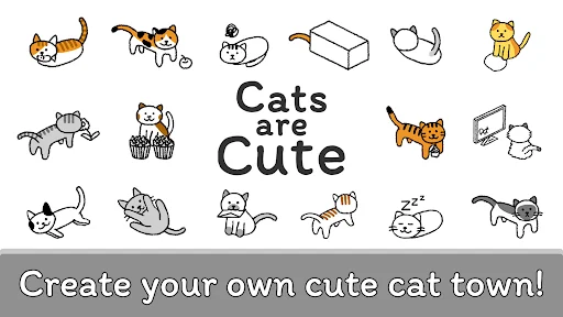 Cats are Cute: Cat Town Idle