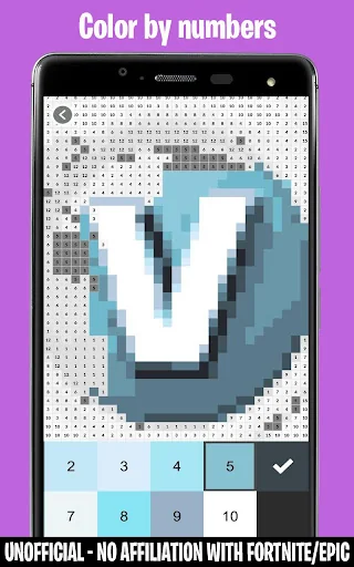 Pixels of Fortnite