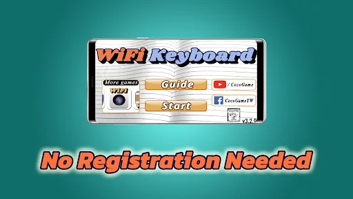 Wi-Fi Keyboard screenshot 1