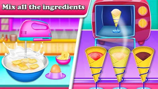 Ice Cream : Cupcake Maker game