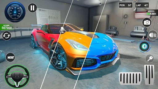 Sports Car Racing Games screenshot 2