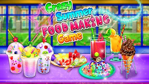 Icy Summer Food Making Game