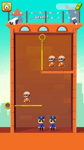 Prison Escape: Pin Rescue screenshot 1