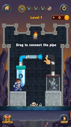 Hero Pipe Rescue: Water Puzzle screenshot 2