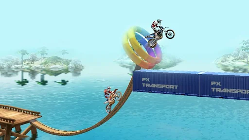 Bike Racing - Bike Stunt Game screenshot 4