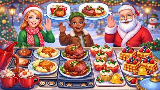 Christmas Fever Cooking Games screenshot 2