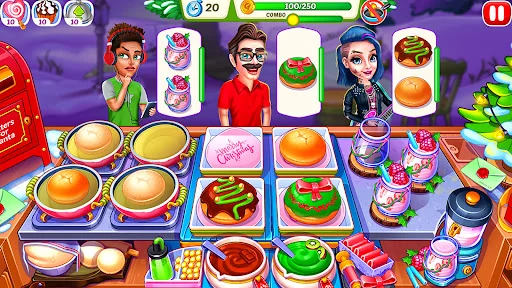 Christmas Fever Cooking Games screenshot 3