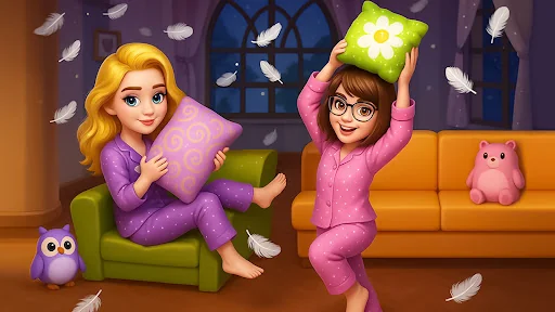 BFF Girls Pajama Party Fun