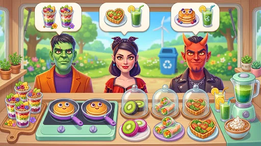 Halloween Cooking Madness Game
