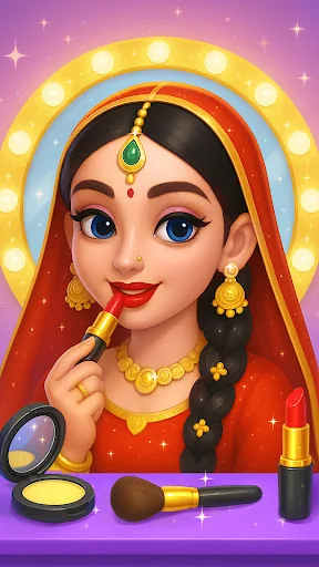 Indian Gopi Doll Fashion Salon