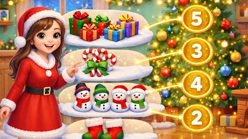 Christmas Number Match Games