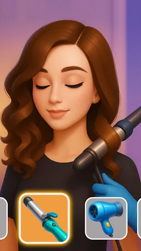 Girl Hair Do Design Salon Game