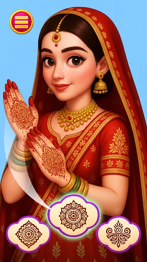 Indian Princess Mehndi Designs