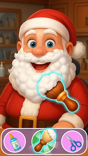 Christmas Santa Beard Shave screenshot 2