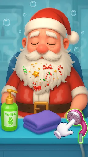 Christmas Santa Beard Shave screenshot 3