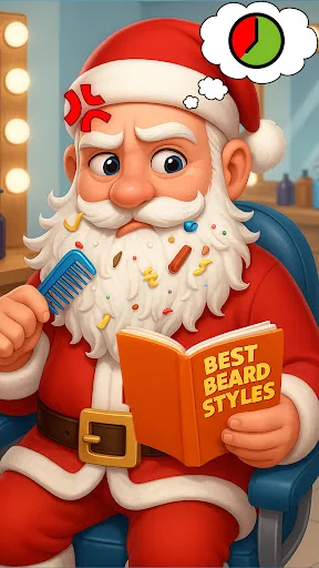 Christmas Santa Beard Shave screenshot 4