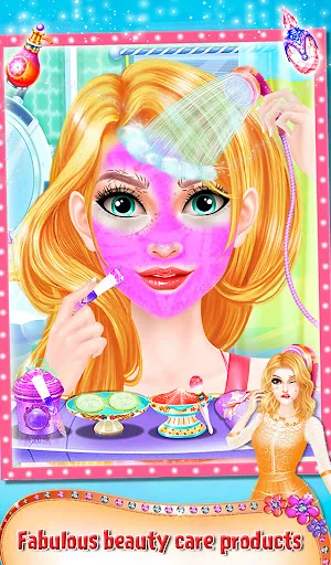 Princess Hair Style Salon Game