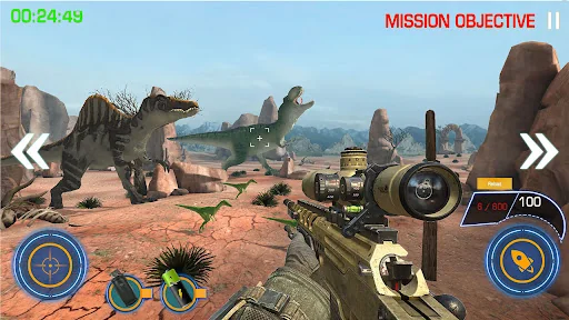 Dinosaur Hunter 3D screenshot 1