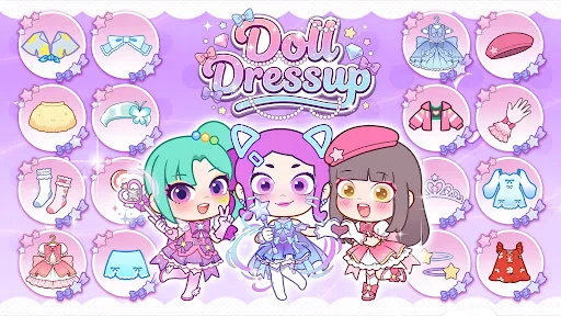 Doll Dress Up - Makeup Games