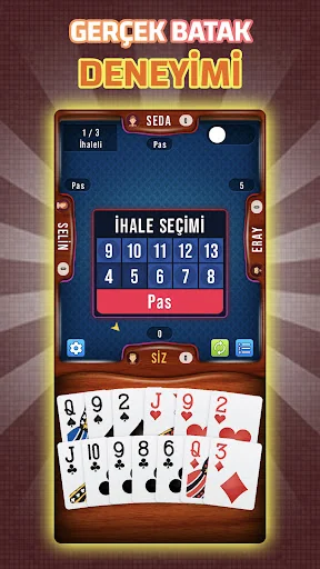 İhaleli Batak Pro - Koz Maça