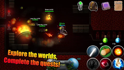 WOTU Legends: Adventure RPG screenshot 2