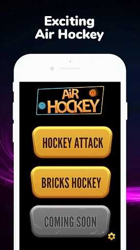 Air Hockey : Solo, Multiplayer