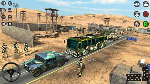 Army Bus Simulator Bus Driving