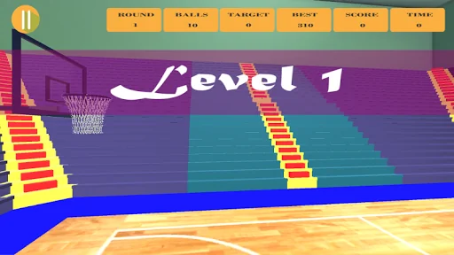Basketball Shooting Game in 3D screenshot 3