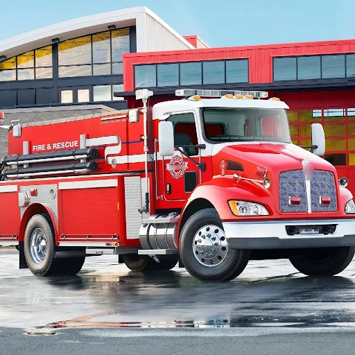 Fire Truck Jigsaw Puzzle Games