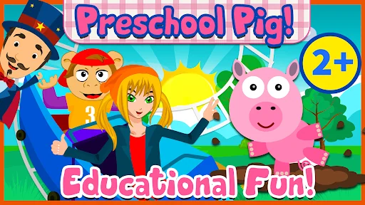 Preschool Pig - learn ABC!