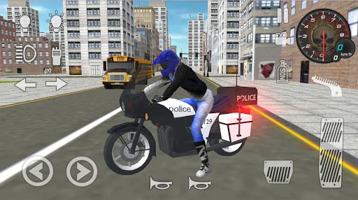 Police Motorbike Simulator